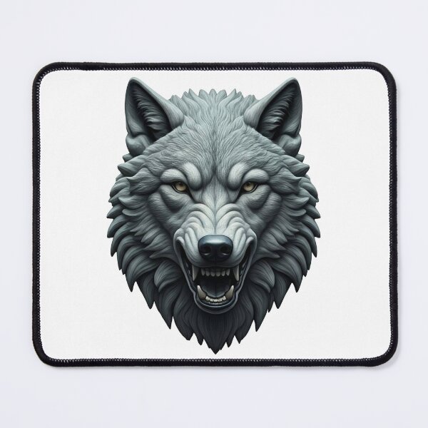 Item preview, Angry wolf designed and sold by Guryl Michal Designs.