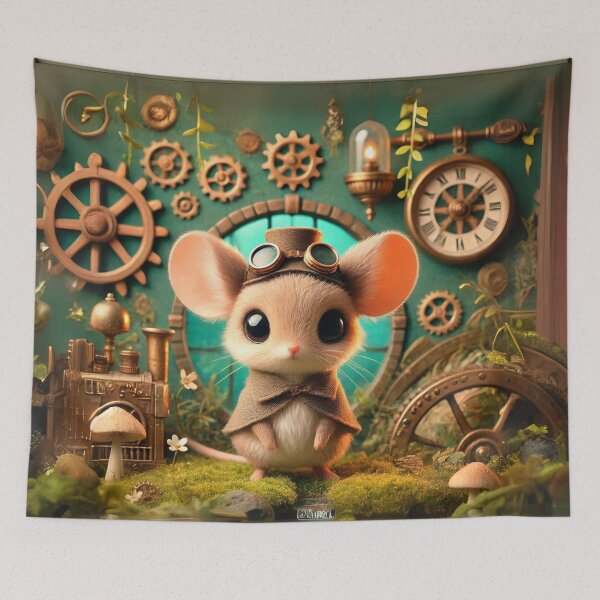 Item preview, Steampunk Mouse-Deer designed and sold by Sillytoe.