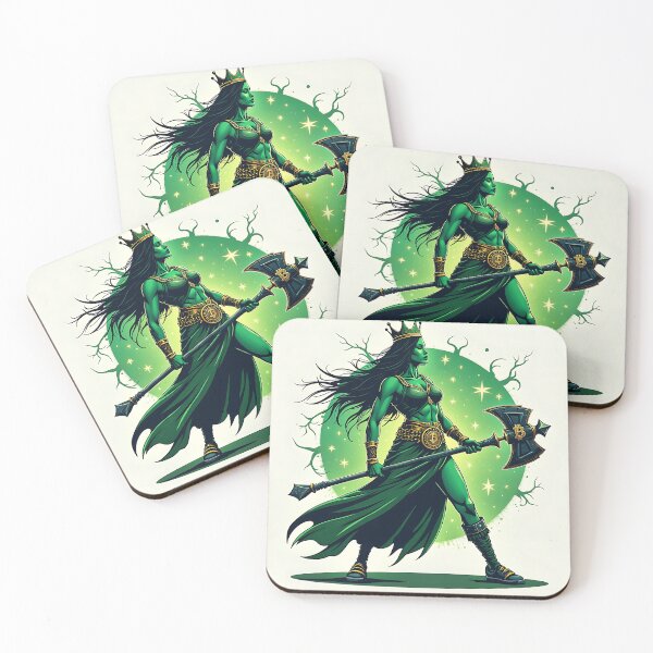 Item preview, Bitcoin Green Warrior designed and sold by RadDeck.