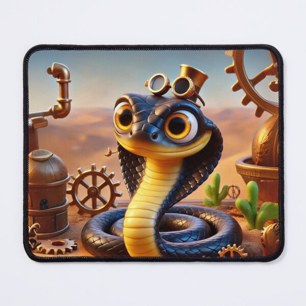 Item preview, Steampunk Mozambique Spitting Cobra designed and sold by Sillytoe.