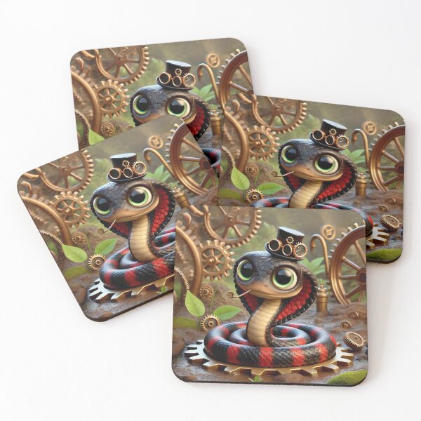 Item preview, Steampunk Mud Snake designed and sold by Sillytoe.