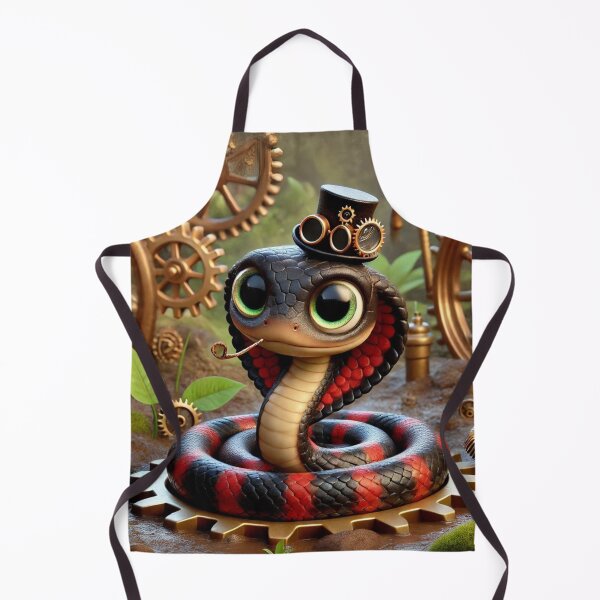 Item preview, Steampunk Mud Snake designed and sold by Sillytoe.