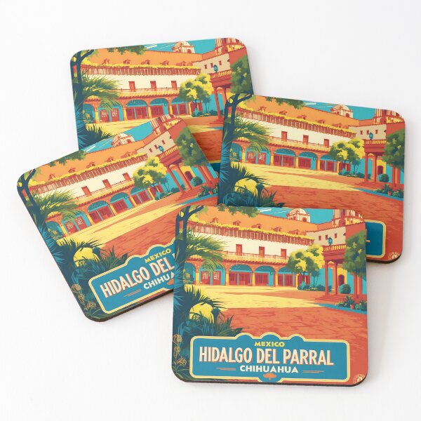 Item preview, Hidalgo del Parral Mexico Vintage Travel Tourism designed and sold by TravelersGems.