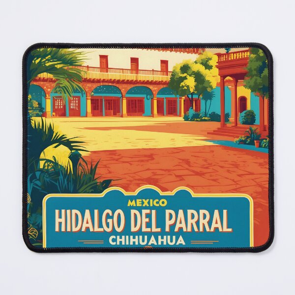 Item preview, Hidalgo del Parral Mexico Vintage Travel Tourism designed and sold by TravelersGems.