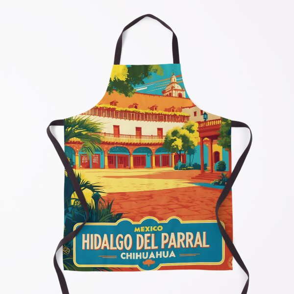 Item preview, Hidalgo del Parral Mexico Vintage Travel Tourism designed and sold by TravelersGems.