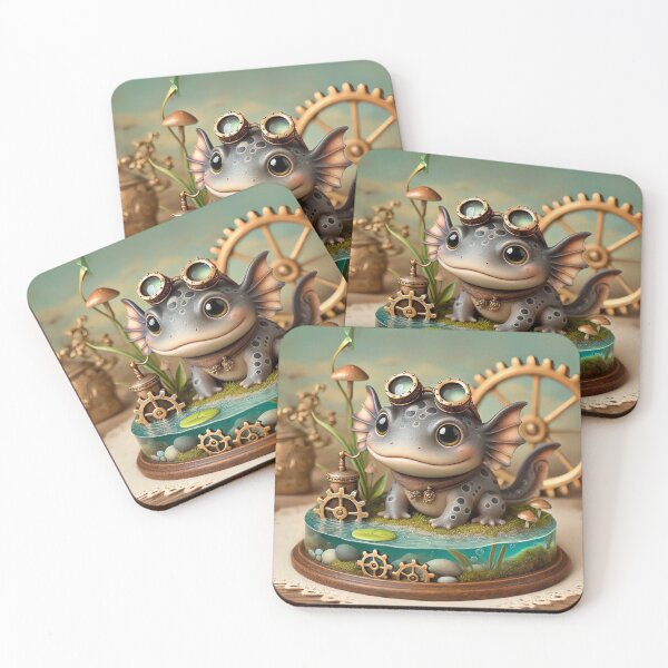 Item preview, Steampunk Mudpuppy designed and sold by Sillytoe.