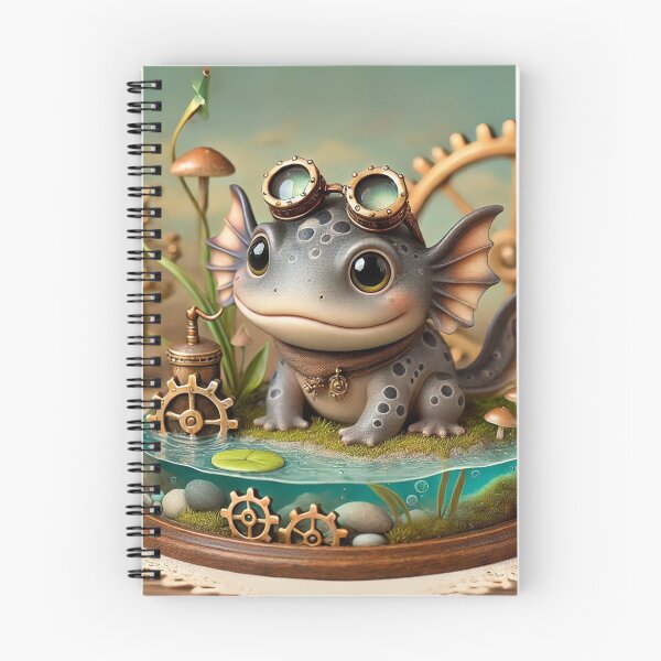 Item preview, Steampunk Mudpuppy designed and sold by Sillytoe.