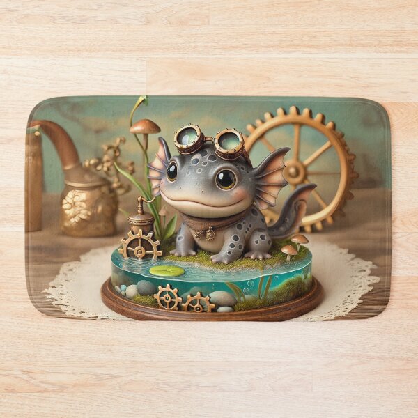 Item preview, Steampunk Mudpuppy designed and sold by Sillytoe.