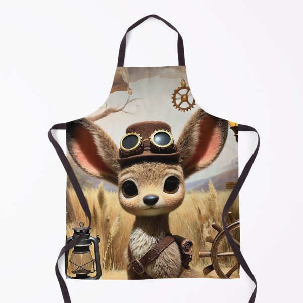 Item preview, Steampunk Mule Deer designed and sold by Sillytoe.
