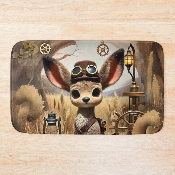 Item preview, Steampunk Mule Deer designed and sold by Sillytoe.