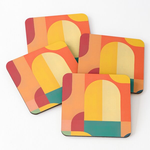 Item preview, Color Archs, Colorful Architecture Geometric Abstract Shapes Eclectic Contemporary Modern Boho Art Print designed and sold by 83oranges.com.