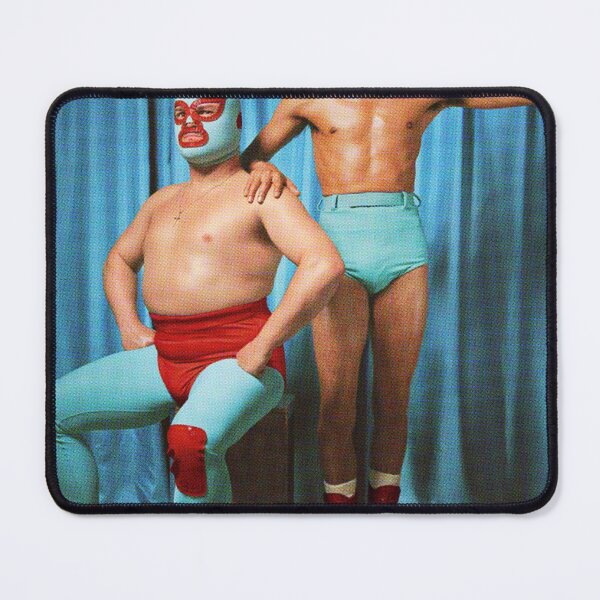 Item preview, Nacho Libre and Stephen Retro Poster | Tshirt | Tapestry designed and sold by lilyvermilya.
