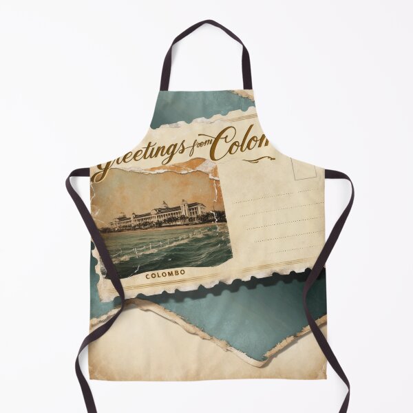 Item preview, Greetings from Colombo Sri Lanka Vintage Travel Retro Postcard Design designed and sold by TravelPostcardGems.