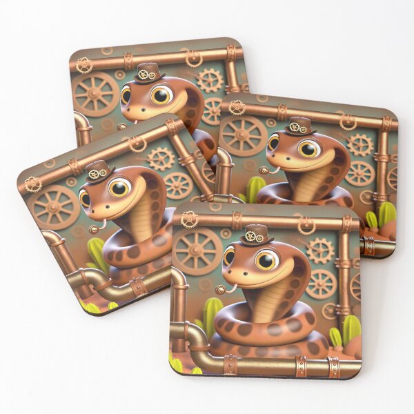 Item preview, Steampunk Mulga Snake designed and sold by Sillytoe.