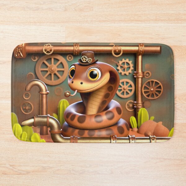 Item preview, Steampunk Mulga Snake designed and sold by Sillytoe.