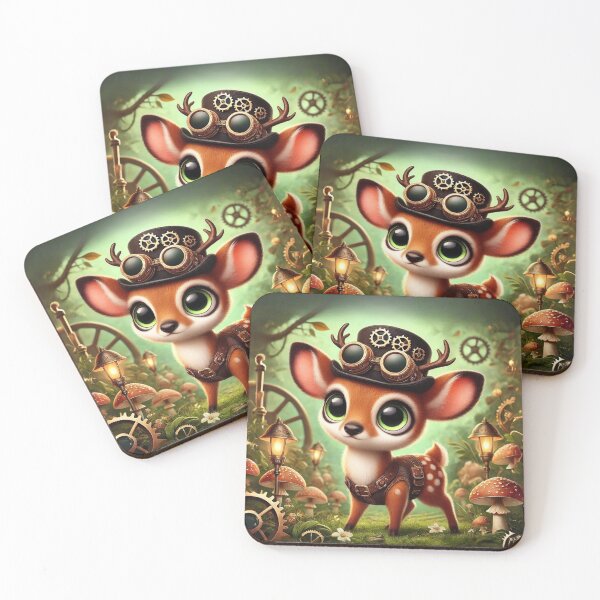 Item preview, Steampunk Muntjac designed and sold by Sillytoe.