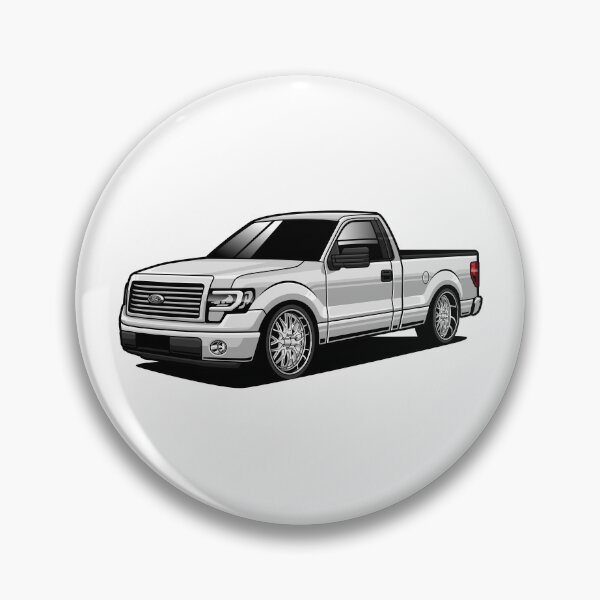 Item preview, White Ford F-150 designed and sold by vektoranda.