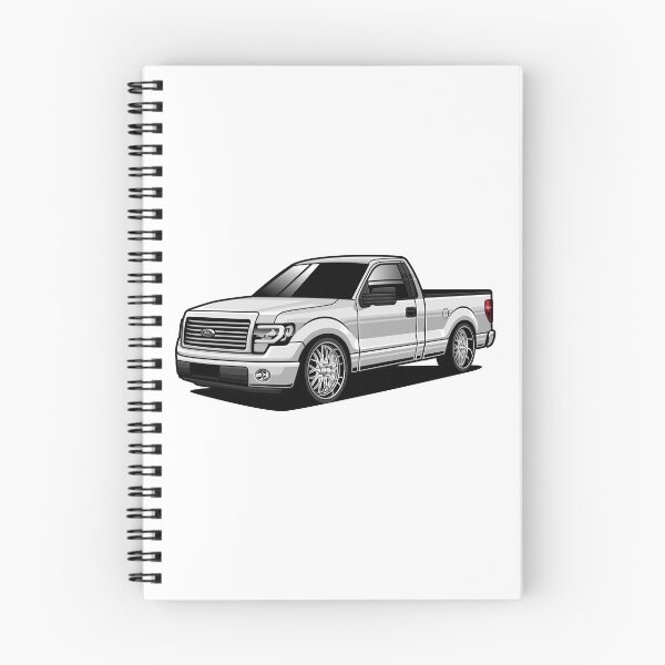 Artikelvorschau, Weißer Ford F-150 entworfen und verkauft von vektoranda.