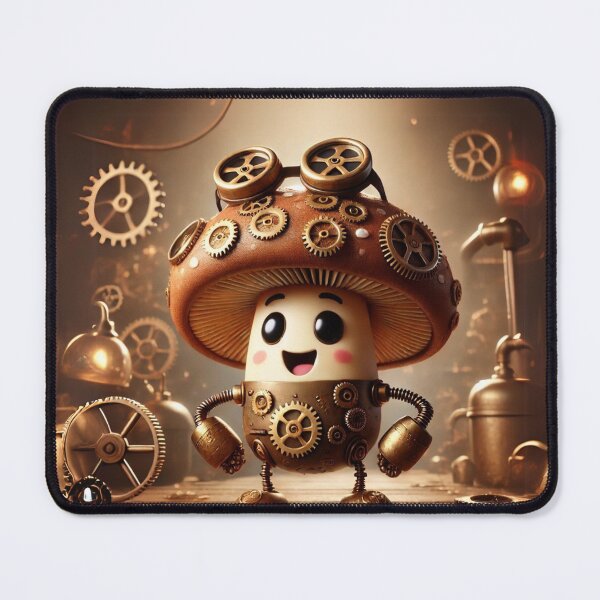 Item preview, Steampunk Mushroom designed and sold by Sillytoe.