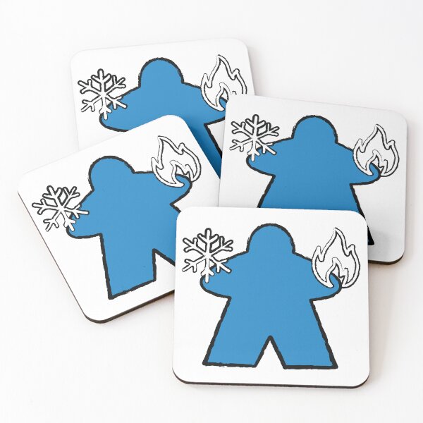 Item preview, Blue Elementalist Meeple! designed and sold by BaronsGames.