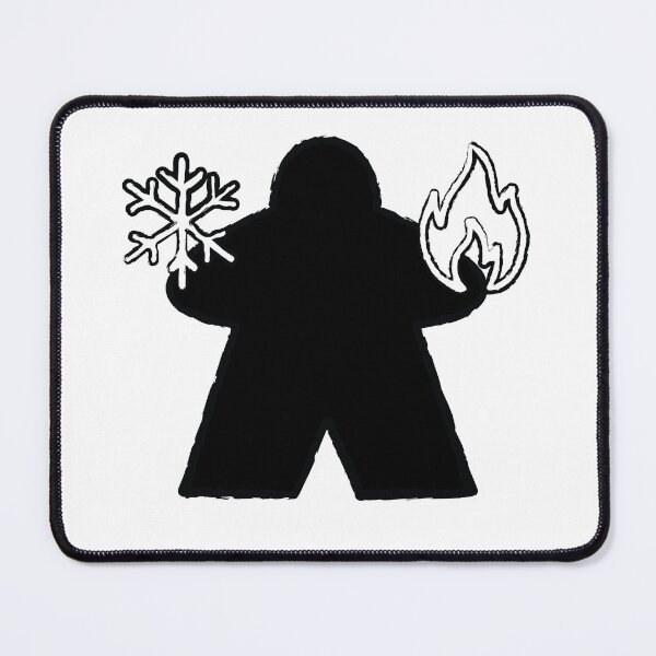 Item preview, Black Elementalist Meeple! designed and sold by BaronsGames.