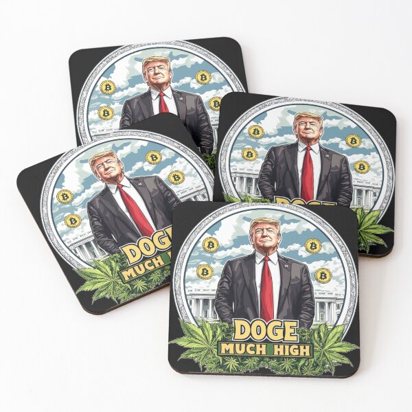 Item preview, President Donald Trump DOGE Much High Dogecoin designed and sold by LostSolace.