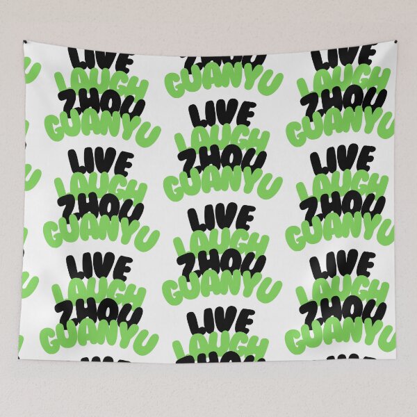 Item preview, Live laugh zhou guanyu designed and sold by Diana Moreno.