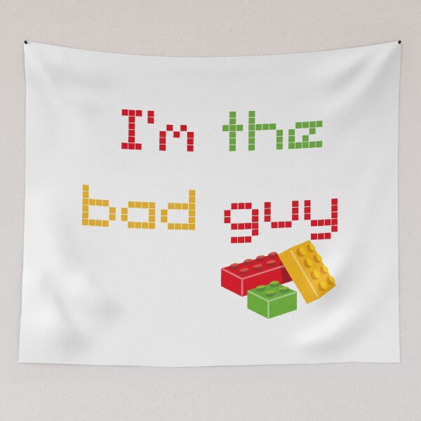 Item preview, I'm the bad guy design designed and sold by Printopia5.