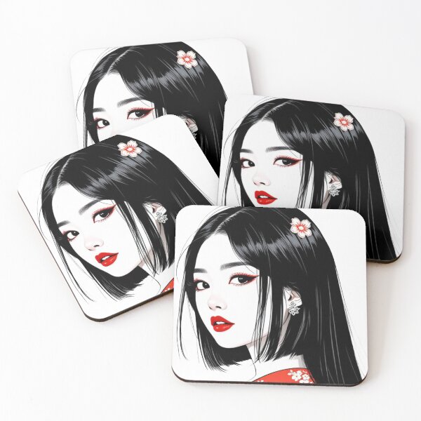 Item preview, Young Japanese Woman in Kimono designed and sold by LustandPaint.