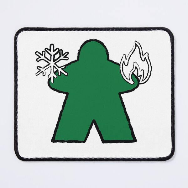 Item preview, Emerald Elementalist Meeple! designed and sold by BaronsGames.