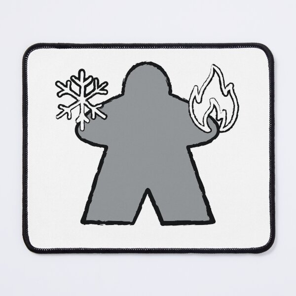 Item preview, Gray Elementalist Meeple! designed and sold by BaronsGames.