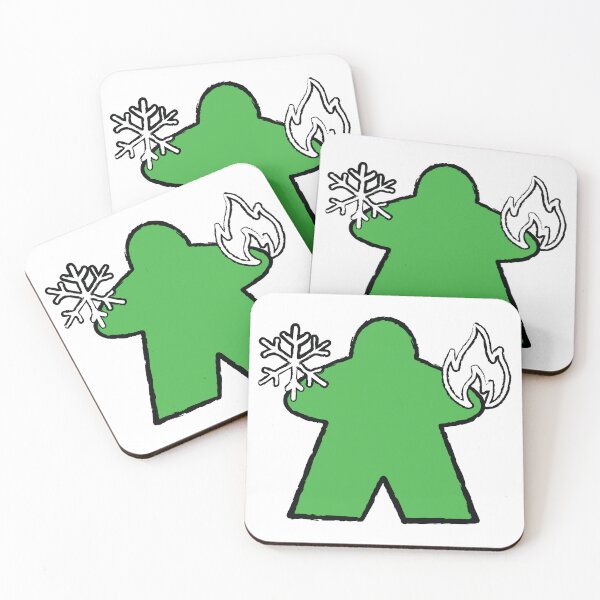 Item preview, Green Elementalist Meeple! designed and sold by BaronsGames.