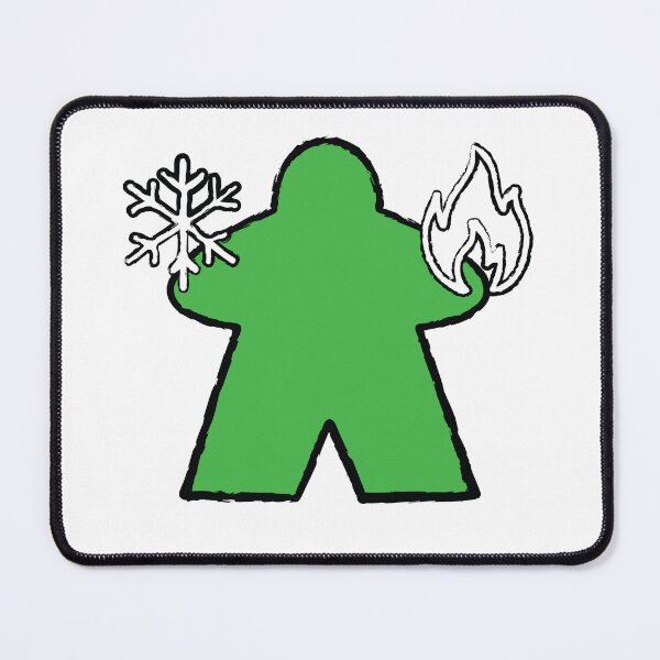 Item preview, Green Elementalist Meeple! designed and sold by BaronsGames.