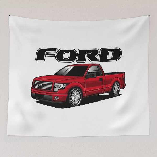 Artikelvorschau, Roter Ford F-150 entworfen und verkauft von vektoranda.