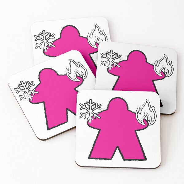 Item preview, Magenta Elementalist Meeple! designed and sold by BaronsGames.