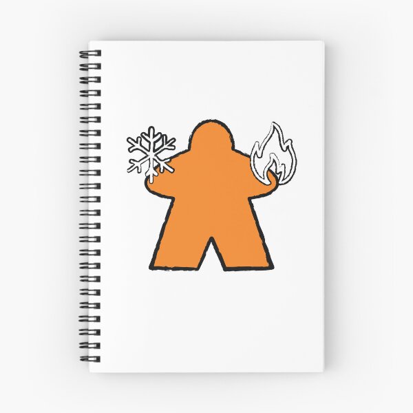 Item preview, Orange Elementalist Meeple! designed and sold by BaronsGames.