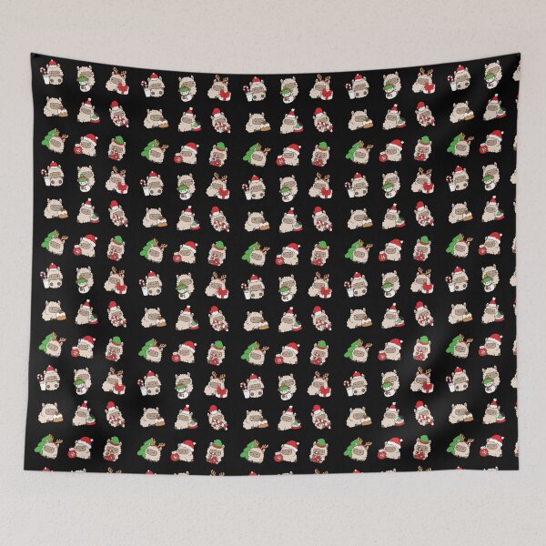 Item preview, Cute Christmas Lama Set designed and sold by patternjp.