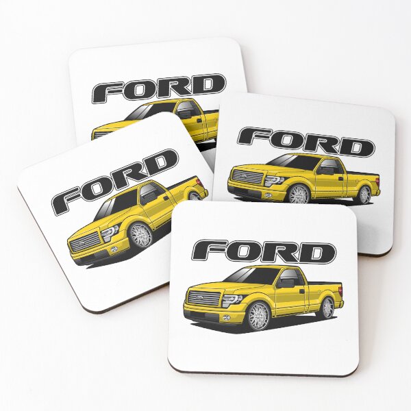 Artikelvorschau, Gelber Ford F-150 entworfen und verkauft von vektoranda.