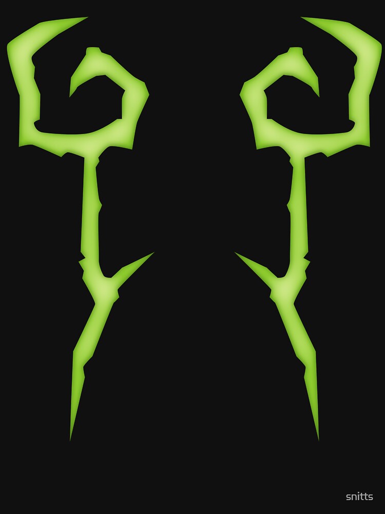 Imagen 3 de 3, Camiseta ¾ estilo béisbol con la obra Se un Demonio (Cazador), diseñada y vendida por snitts.