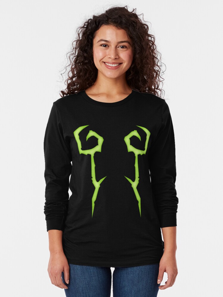 Imagen 2 de 5, Camiseta de manga larga con la obra Se un Demonio (Cazador), diseñada y vendida por snitts.