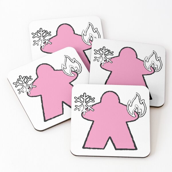 Item preview, Pink Elementalist Meeple! designed and sold by BaronsGames.