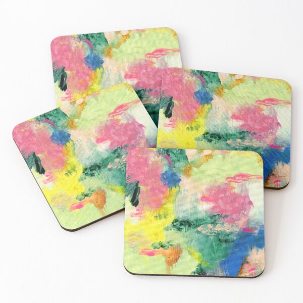 Item preview, Colorful Abstract Painting designed and sold by colortheoryshop.