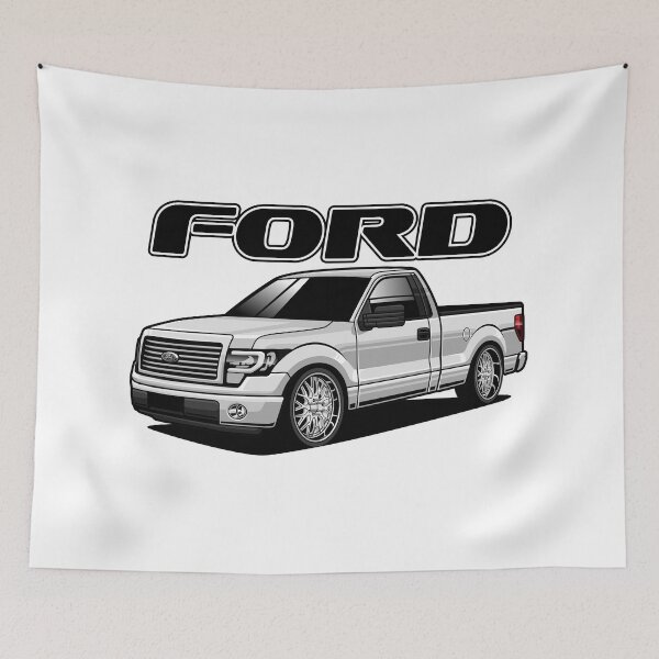 Item preview, White Ford F-150 designed and sold by vektoranda.