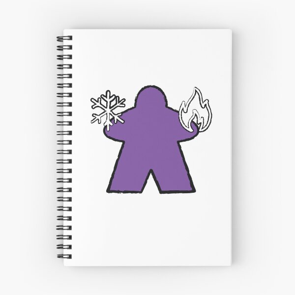 Item preview, Purple Elementalist Meeple! designed and sold by BaronsGames.