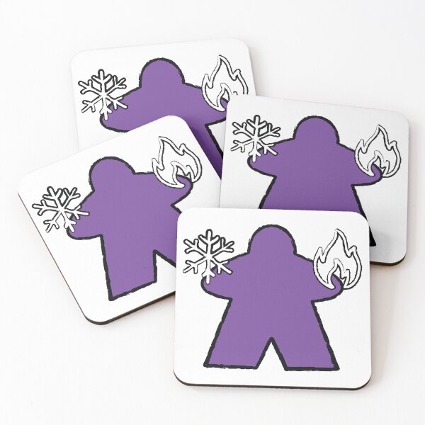 Item preview, Purple Elementalist Meeple! designed and sold by BaronsGames.
