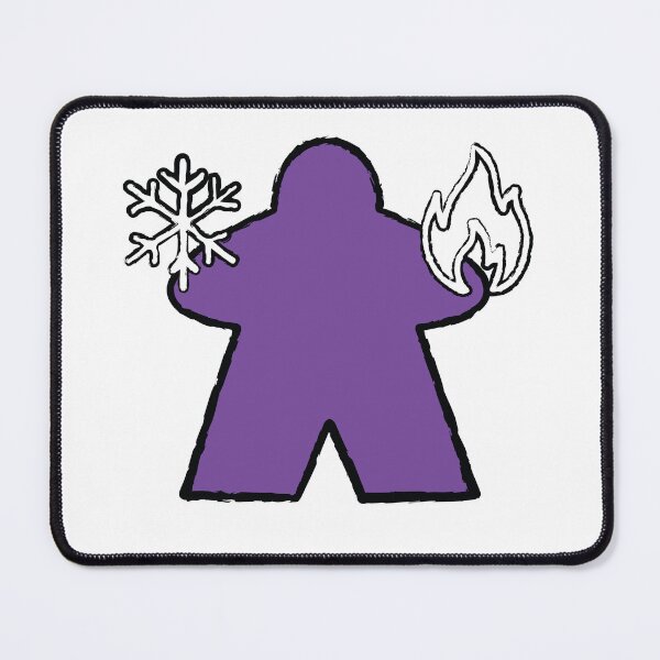 Item preview, Purple Elementalist Meeple! designed and sold by BaronsGames.
