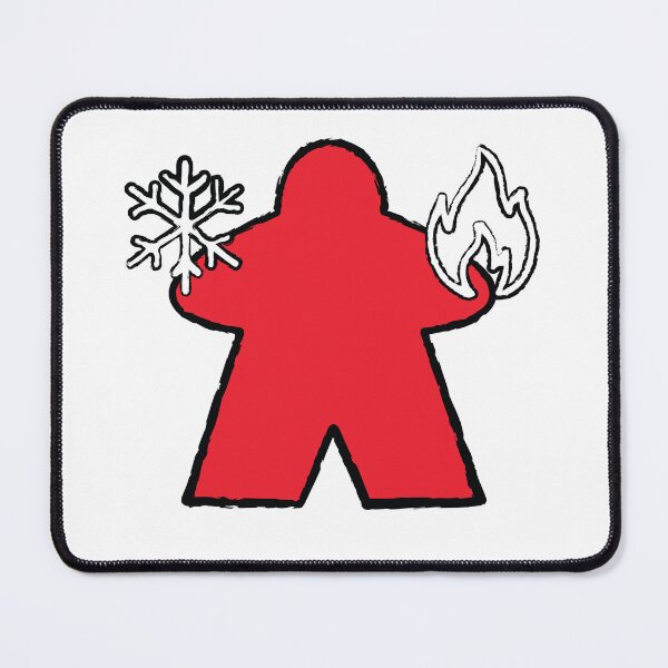 Item preview, Red Elementalist Meeple! designed and sold by BaronsGames.