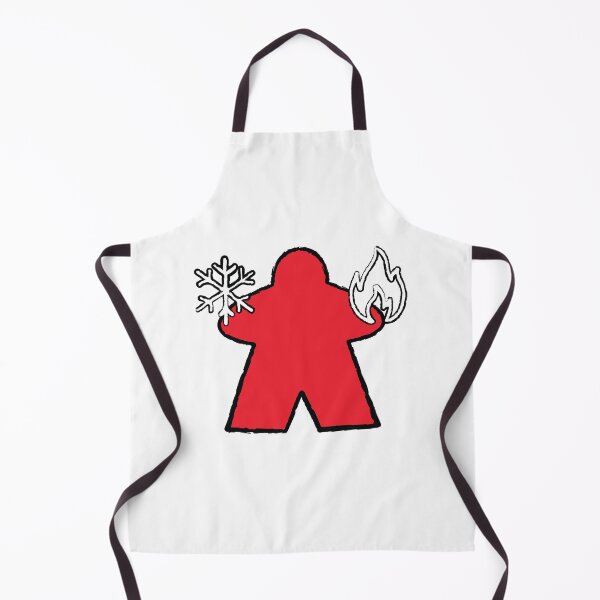 Item preview, Red Elementalist Meeple! designed and sold by BaronsGames.