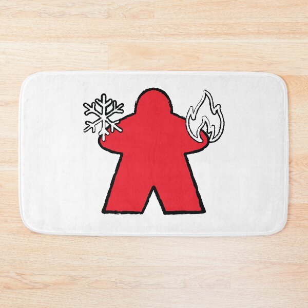 Item preview, Red Elementalist Meeple! designed and sold by BaronsGames.