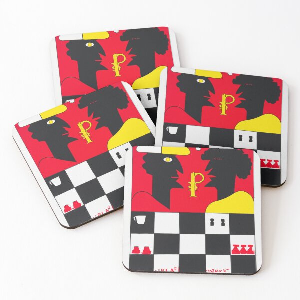 Item preview, Pawn's Dialogue - Abstract Chess Art designed and sold by M1KR0.